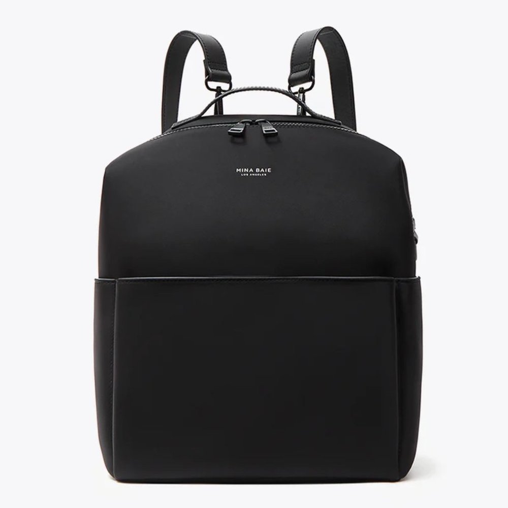 Mina Baie Stevie Midi Backpack (Nylon) diaper bag